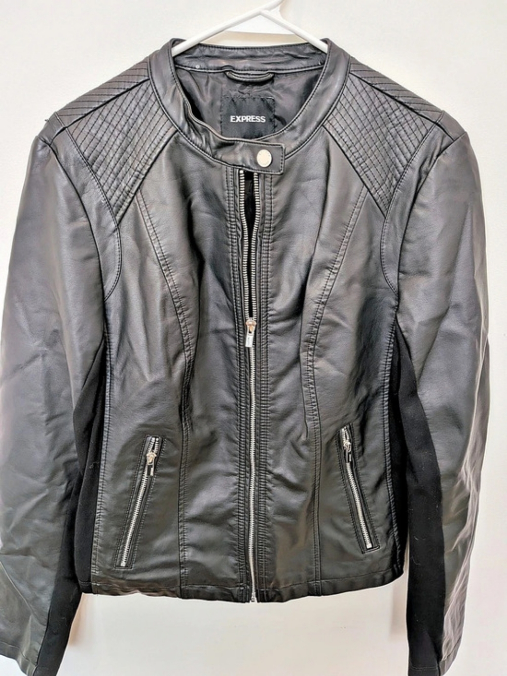 Express Quilted Moto Jacket